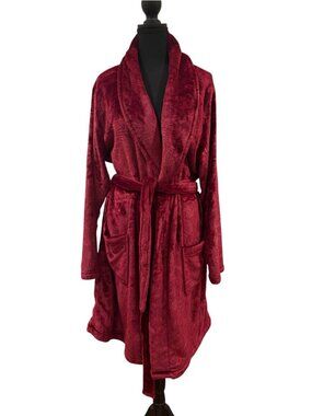 Daydream Womens Plush Floral Robe